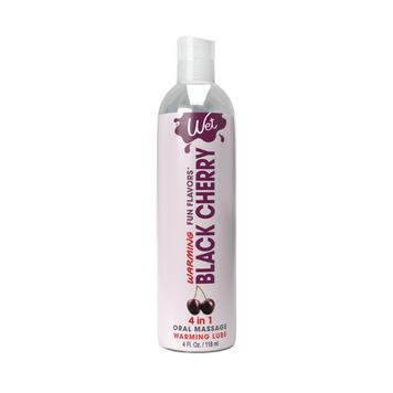 Согревающий лубрикант на водной основе Wet Warming Black Cherry 4 in 1, без сахара (118 мл)