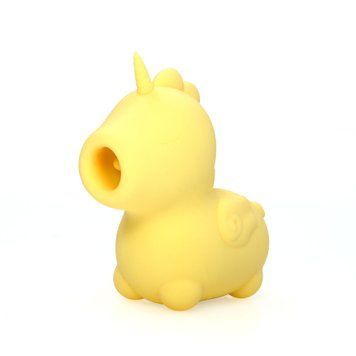 Вибратор-единорожка Unihorn &ndash; Bean Blossom, пульсирующий язычок