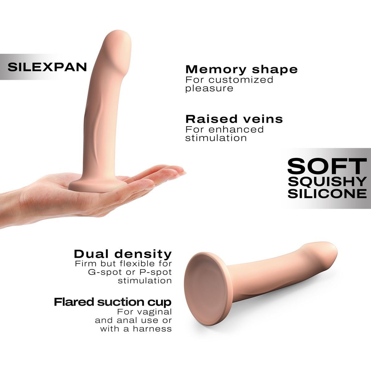 Фаллоимитатор Dorcel Real Pleasure XL Vanilla