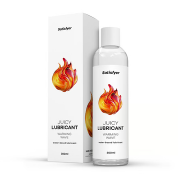 Лубрикант на водной основе Satisfyer Juicy Lubricant Warm Wave water based 300 мл