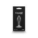 Скляна анальна пробка NS Novelties Crystal - Desires - Rainbow Gem - Small