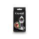 Скляна анальна пробка NS Novelties Crystal - Desires - Rainbow Gem - Small