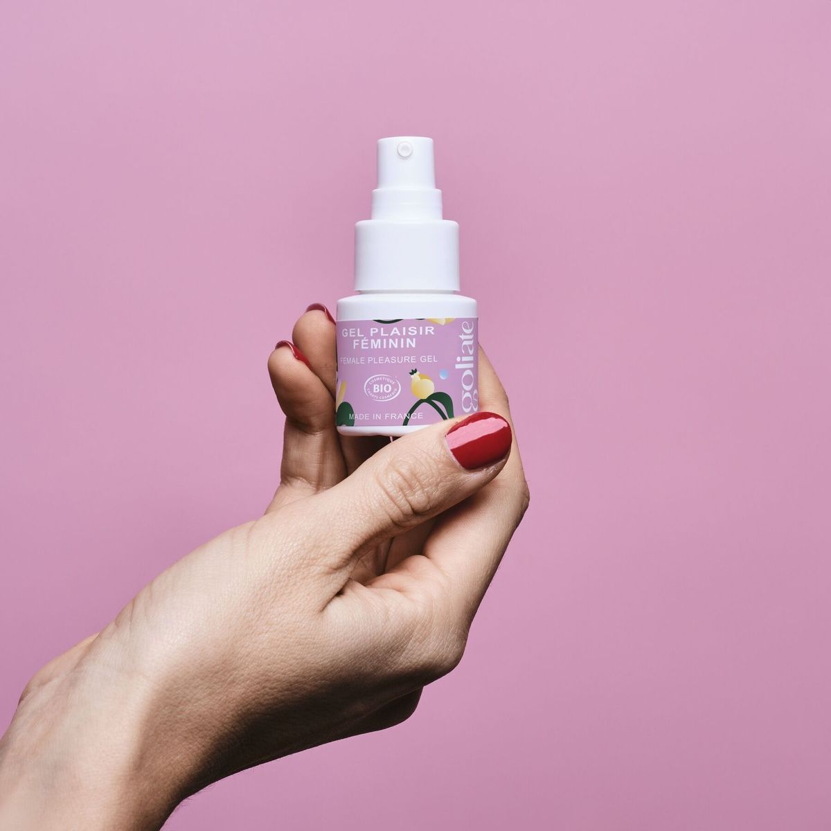Стимулирующий гель для клитора Goliate Gel Plaisir F&eacute;minin 30 мл, тепло-холод