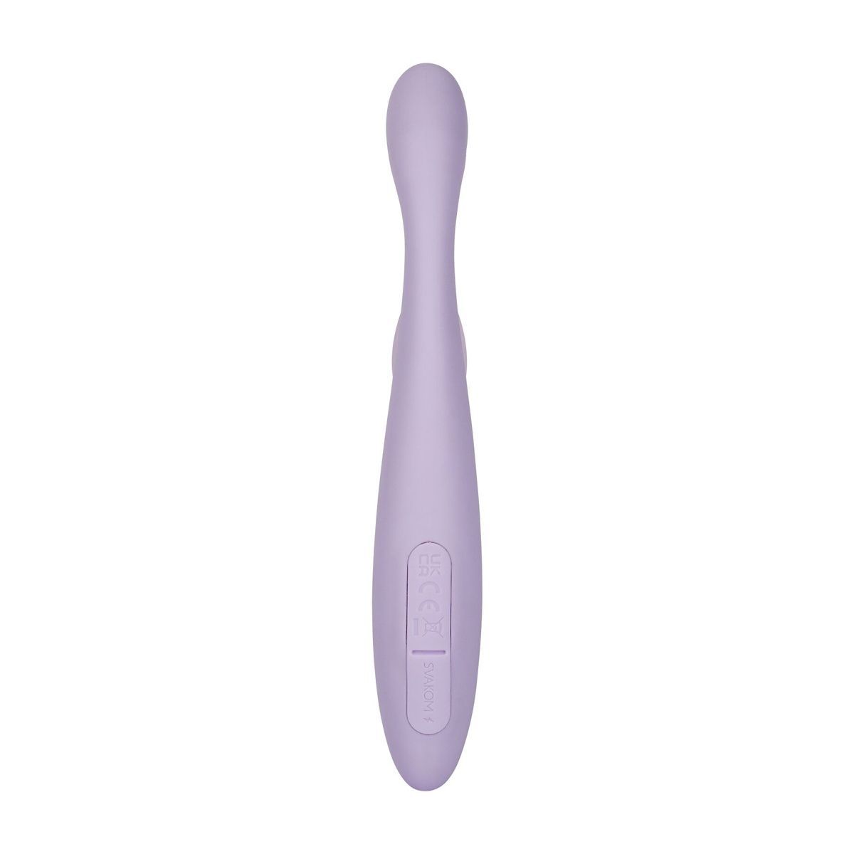 Тонкий кролик-вібратор Svakom Cici+ 2 Lilac, керування зі смартфона, підігрів до 38 &deg;C