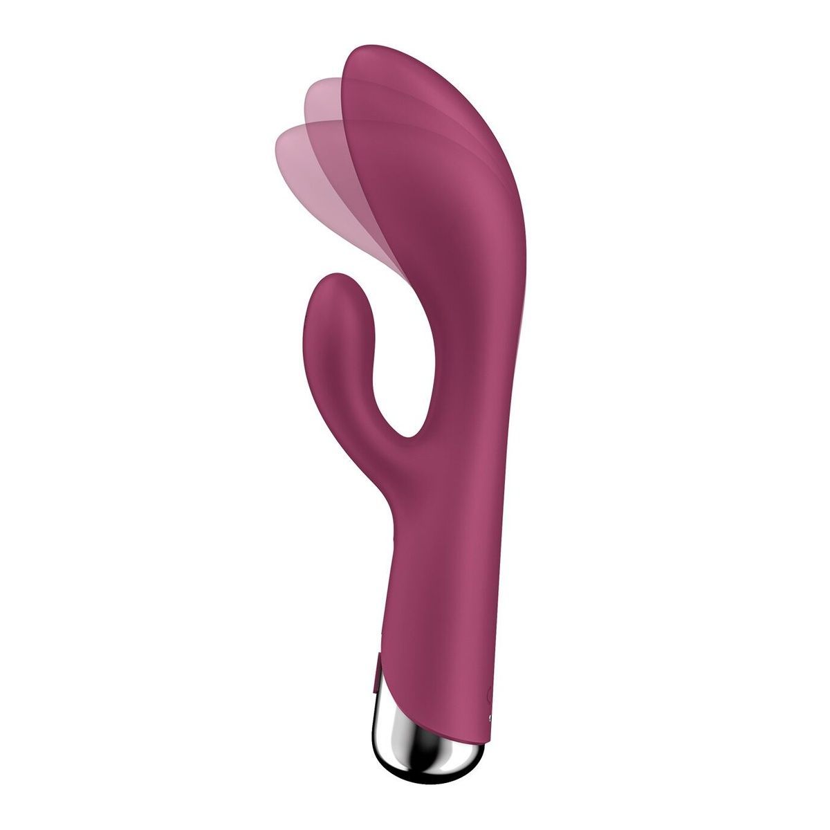 Вибратор-кролик Satisfyer Spinning Rabbit 1 Red с ротацией и вибрацией