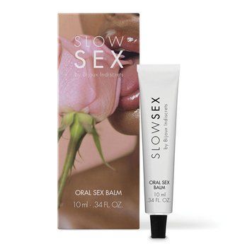 Стимулирующий бальзам для минета Bijoux Indiscrets SLOW SEX - Oral sex balm
