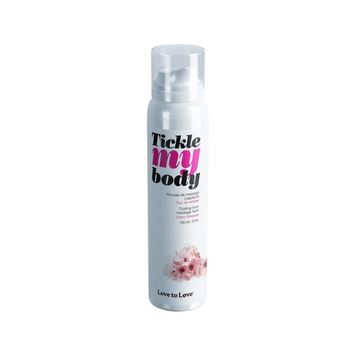 Массажная пена Love To Love TICKLE MY BODY Cherry Blossom (150 мл) увлажняющая