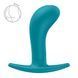 Анальная пробка Fun Factory BOOTIE L Aquamarine, диаметр 3,8 см, тонкий ограничитель