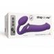 Безремінний страпон з вібрацією Strap-On-Me Vibrating Violet L, діам. 4,2 см, пульт ДК, регульований