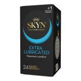 Безлатексные презервативы SKYN Extra Lubricated 24 шт, на 40&thinsp;% больше смазки