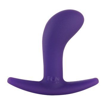Анальная пробка Fun Factory BOOTIE S, фиолетовая, диаметр 2,8 см, тонкий ограничитель