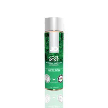 Смазка на водной основе JO H2O &mdash; Cool Mint (120 мл) без сахара, растительный глицерин