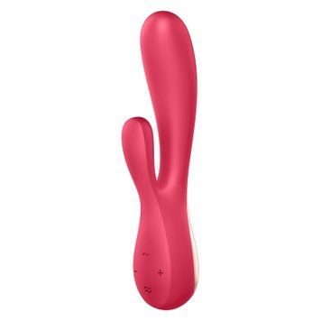 Гибкий смарт вибратор-кролик Satisfyer Mono Flex Red
