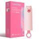 Вібратор CuteVibe Teddy Pink (Black Dildo), реалістичний вібратор під виглядом морозива