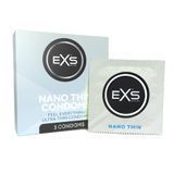 Ультратонкие презервативы EXS Nano Thin, 3 шт