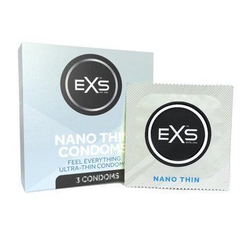 Ультратонкие презервативы EXS Nano Thin, 3 шт