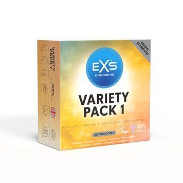 Набор презервативов EXS Variety Pack 1, 48 шт.