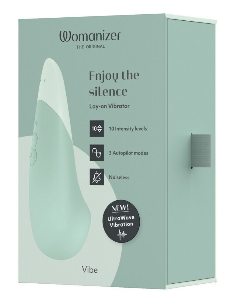 Мини-вибратор Womanizer Vibe Sage, 3 авторежима + 10 уровней интенсивности