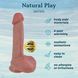 Фалоімітатор Erospace Natural Play Silicone Dildo D1, 21 см