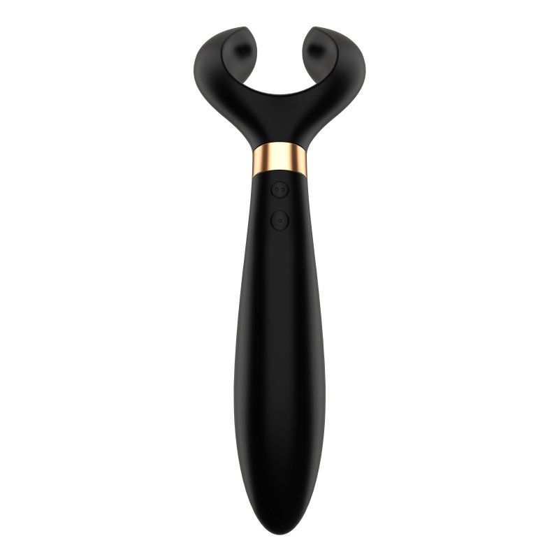 Вибратор для пар Satisfyer Endless Fun Black, 3 независимых мотора, многофункциональный
