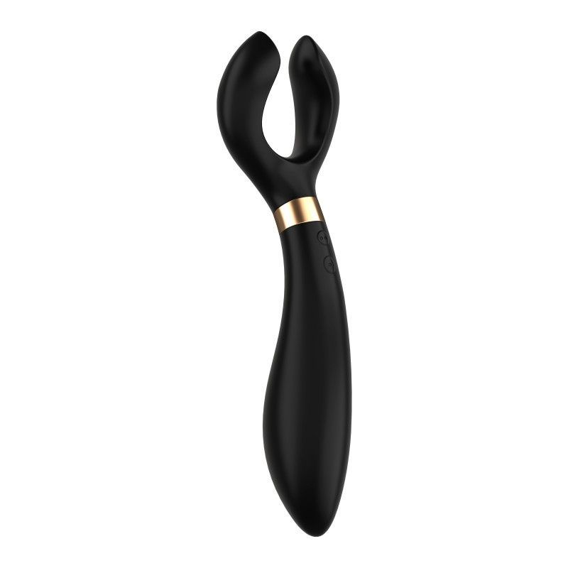 Вибратор для пар Satisfyer Endless Fun Black, 3 независимых мотора, многофункциональный