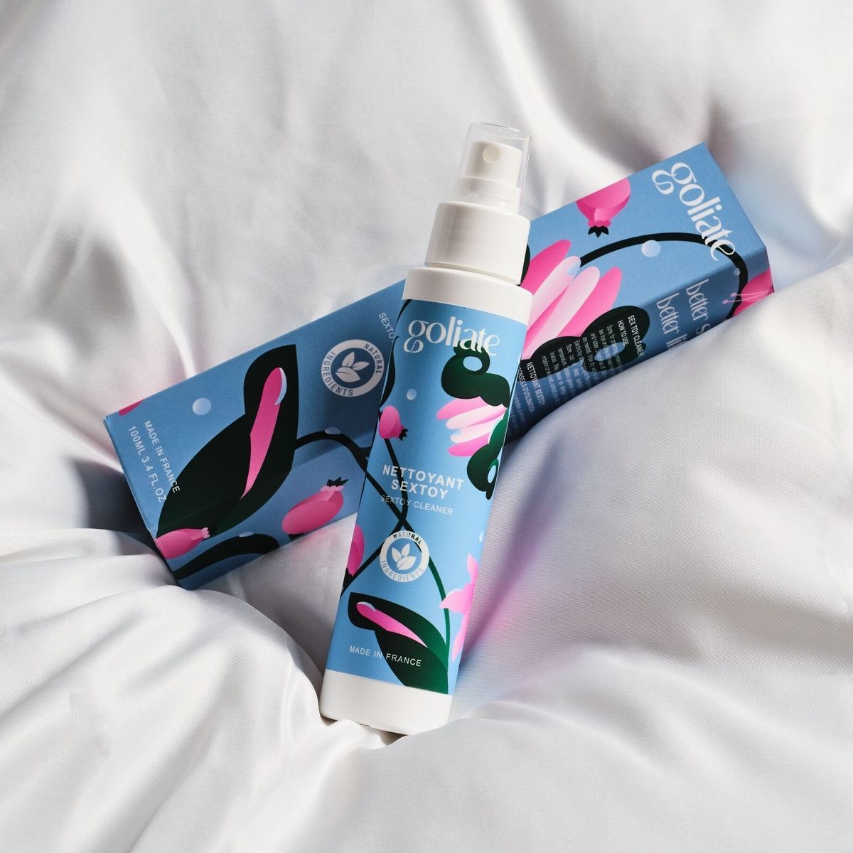 Антибактериальный спрей для игрушек Goliate Nettoyant Sextoy 100 мл, безопасный для тела