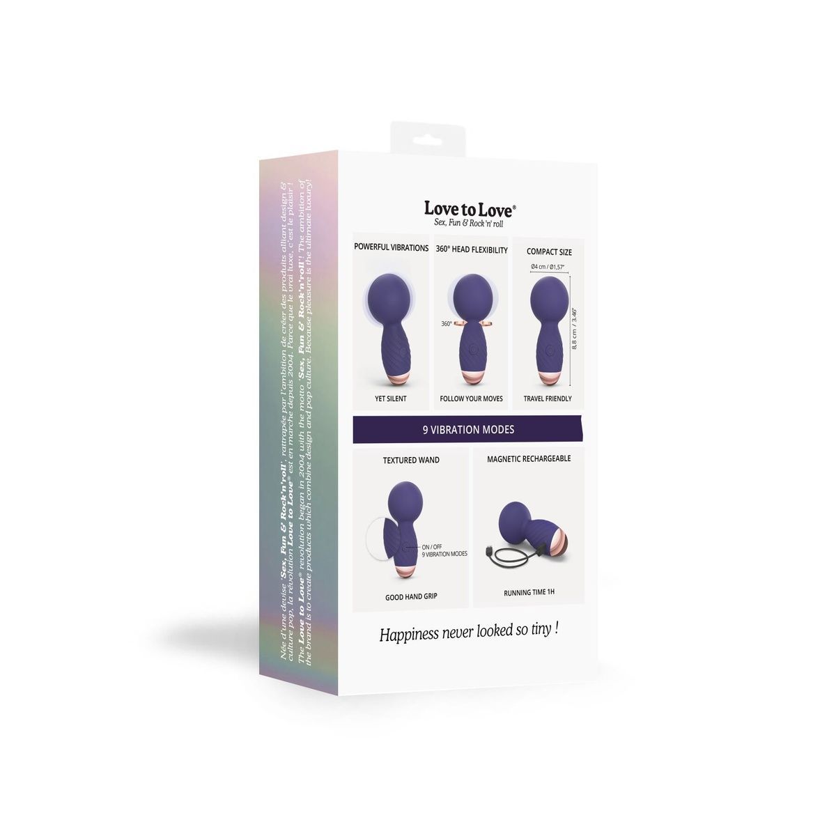 Минивибромассажер Love To Love Itsy Bitsy &ndash; Midnight Indigo