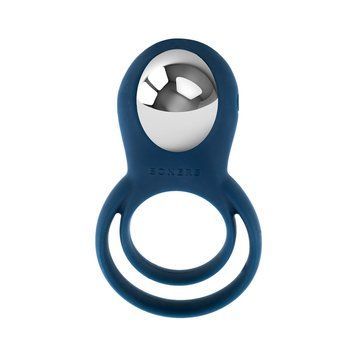 Эрекционное кольцо Boners Vibrating Double Cock Ring