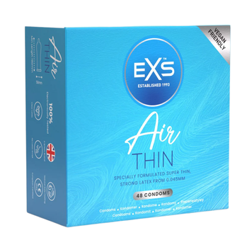 Ультратонкие презервативы EXS Air Thin, 48 шт