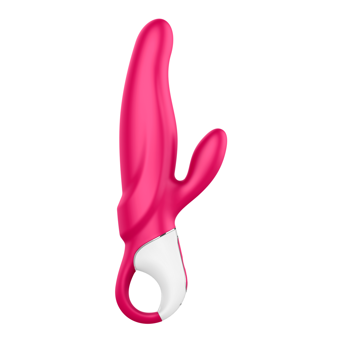 Мощный вибратор-кролик Satisfyer Vibes Mr. Rabbit, два мотора, литой силикон, 12 режимов работы