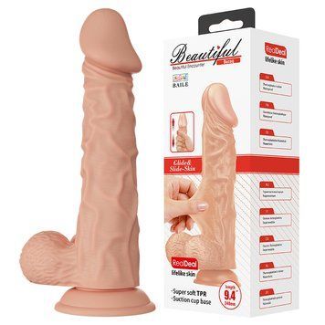 Фаллоимитатор Baile Beautiful Encounter Buraq Dildo Flesh