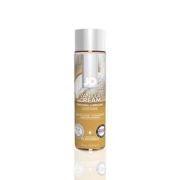 Смазка на водной основе JO H2O &mdash; Vanilla Cream (120 мл) без сахара, растительный глицерин