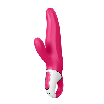 Мощный вибратор-кролик Satisfyer Vibes Mr. Rabbit, два мотора, литой силикон, 12 режимов работы