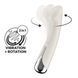 Вибратор с ротацией Satisfyer Spinning G-Spot 1 Beige, плоская площадка для стимуляции точки G