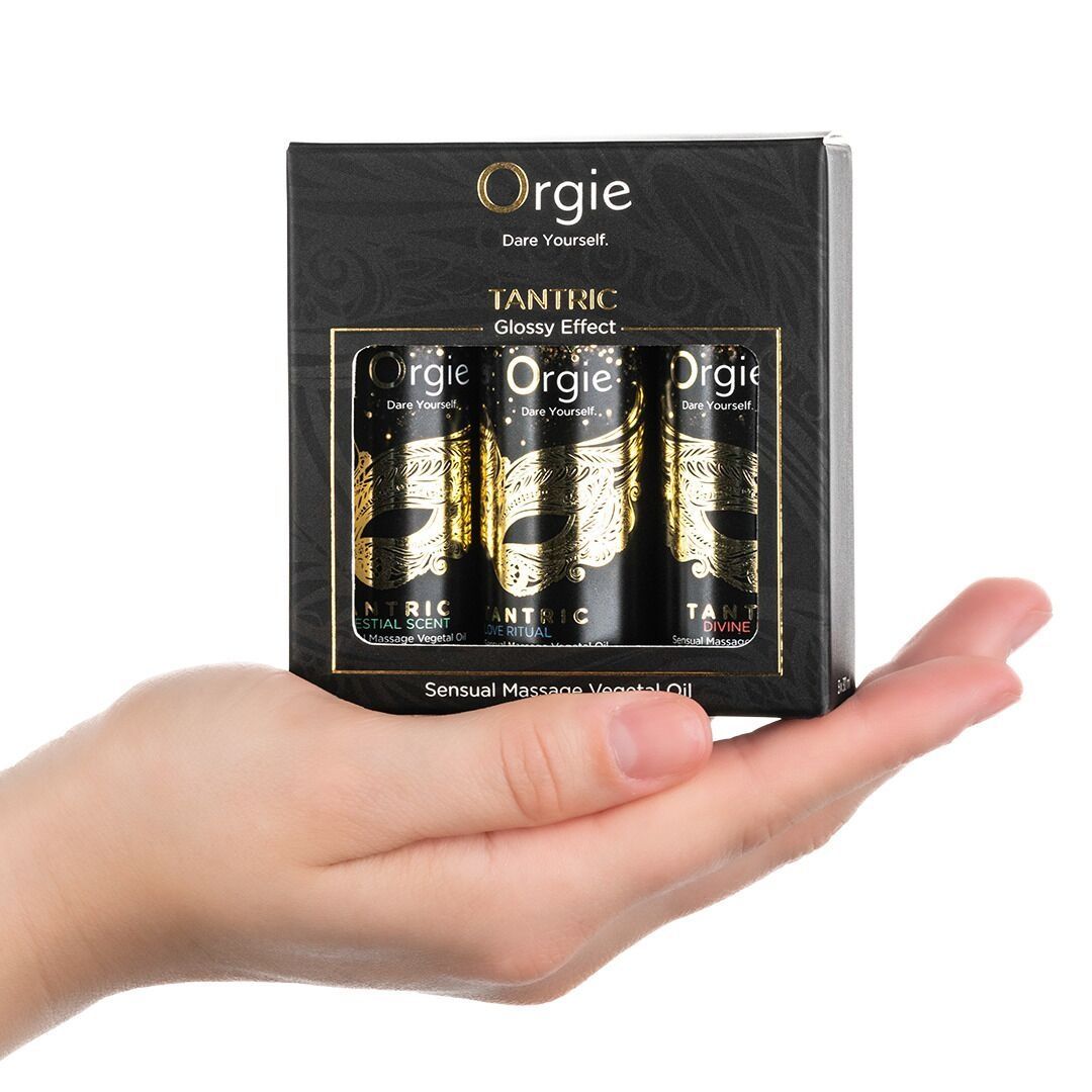 Набор масел для тантрического массажа Orgie &ndash; Tantric Mini Size Collection (3х30 мл), увлажнение