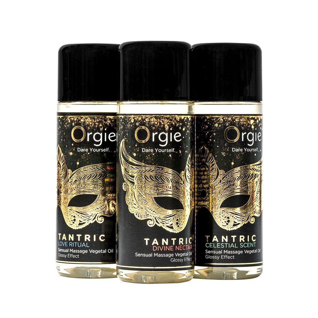 Набор масел для тантрического массажа Orgie &ndash; Tantric Mini Size Collection (3х30 мл), увлажнение