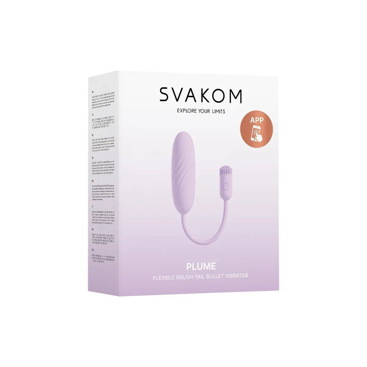 Смарт-віброяйце Svakom Plume Pastel Lilac
