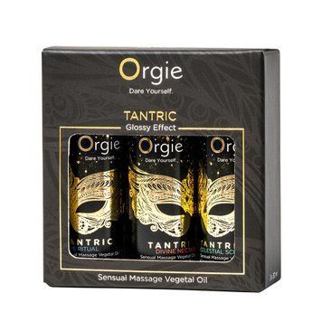 Набор масел для тантрического массажа Orgie &ndash; Tantric Mini Size Collection (3х30 мл), увлажнение