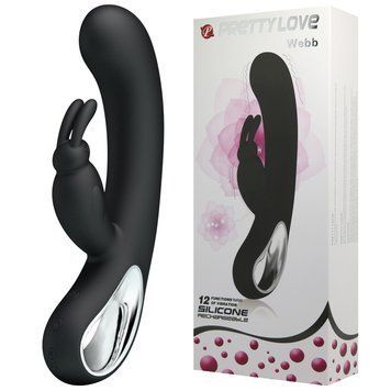 Вибратор-кролик Pretty Love Webb Vibrator Black