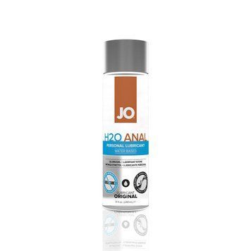 Анальна змазка JO ANAL H2O &mdash; ORIGINAL (240 мл) на водній основі, рослинний гліцерин