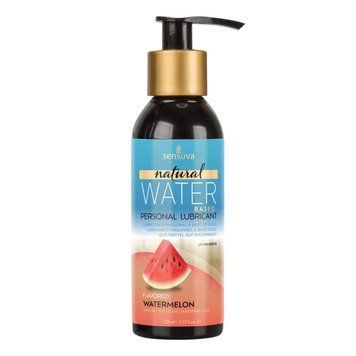 Смазка на водной основе Sensuva Natural Water-Based Watermelon (125мл) без глицерина и парабенов