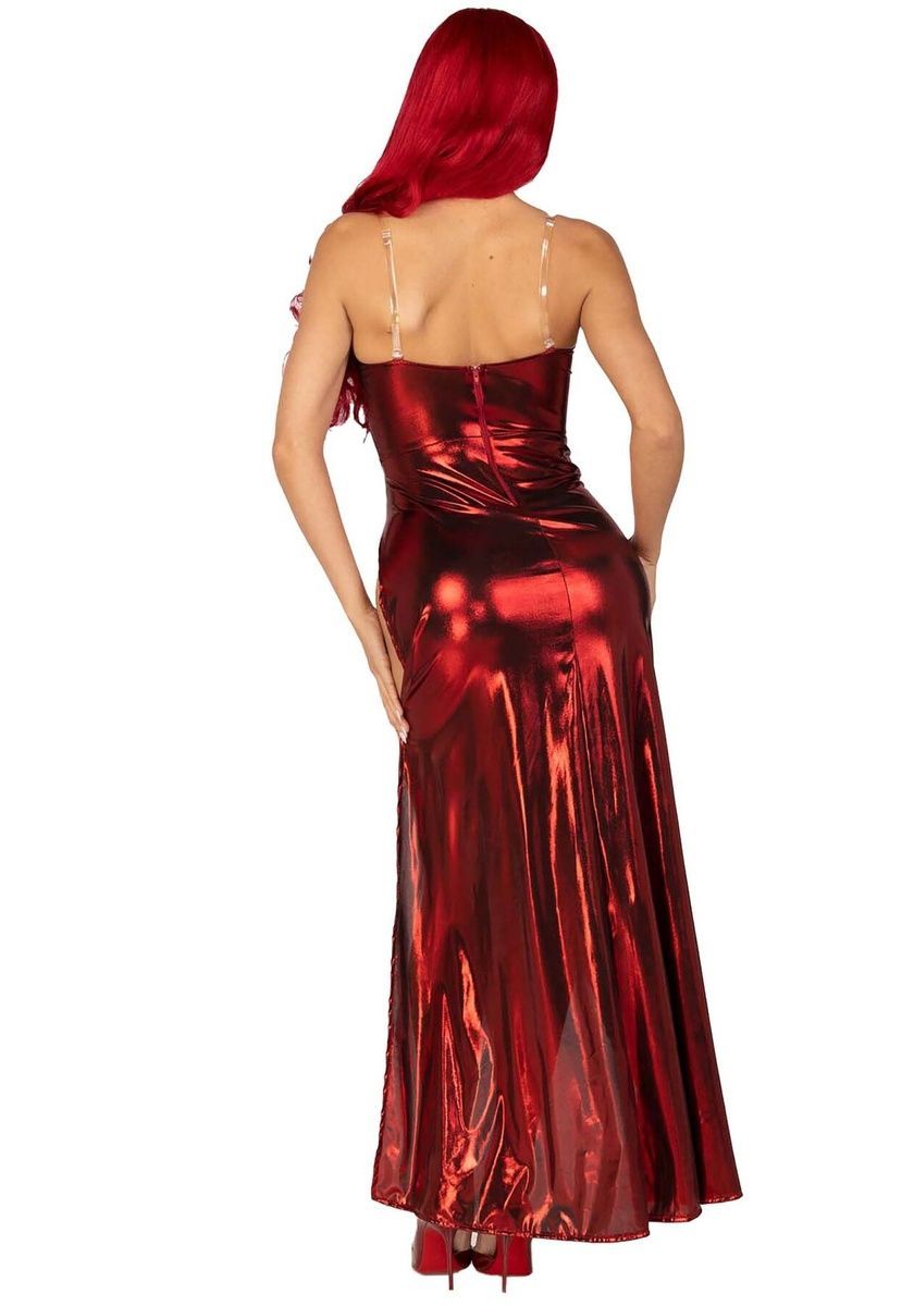 Эротическое платье Leg Avenue Shimmer bodysuit with skirt , S