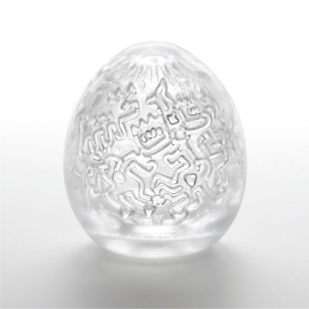 Мастурбатор-яйцо Tenga Keith Haring Egg Party