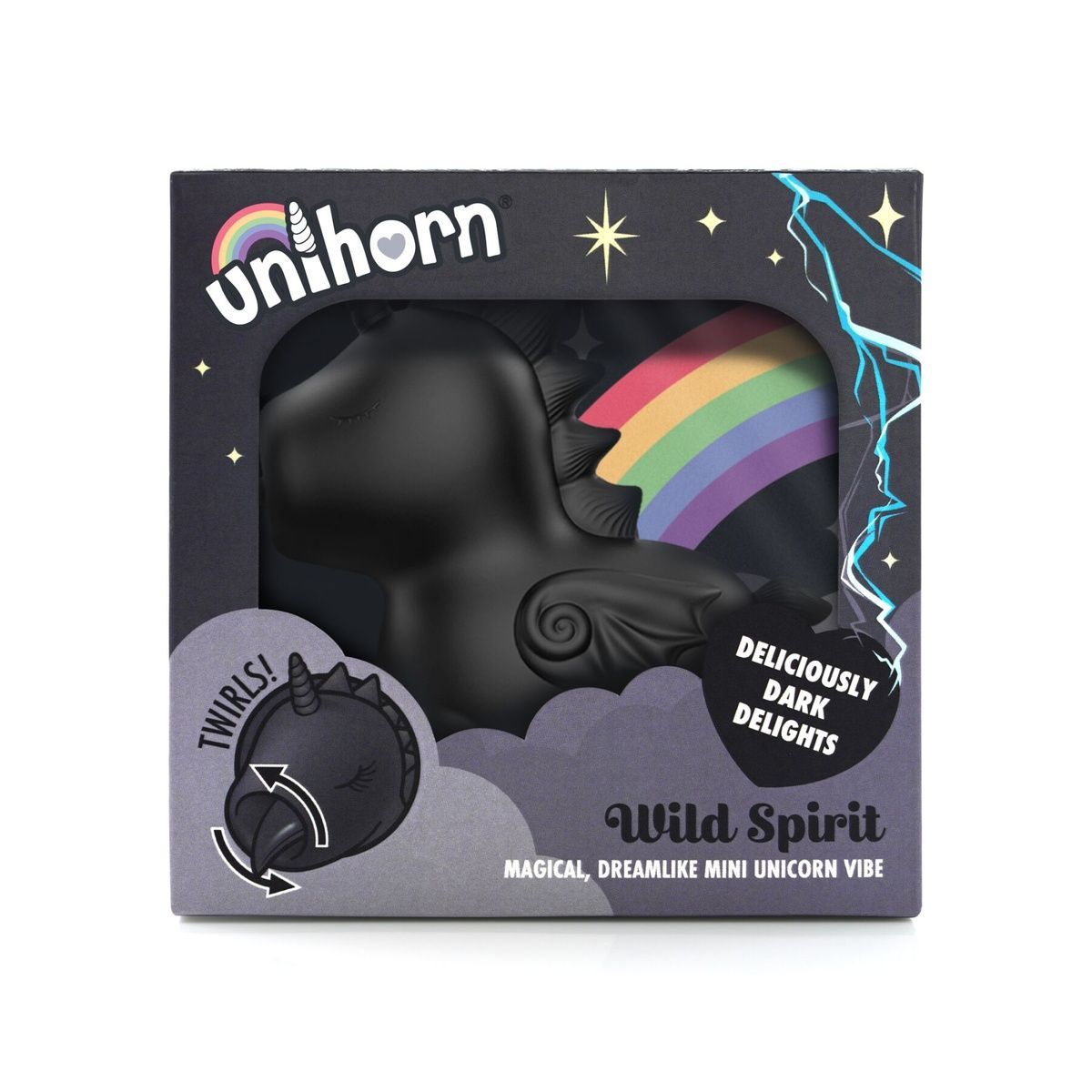 Вибратор-единорожка Unihorn &ndash; Wild Spirit, ласкающий язычок