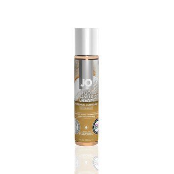Змазка на водній основі JO H2O &mdash; Vanilla Cream (30 мл) без цукру, рослинний гліцерин