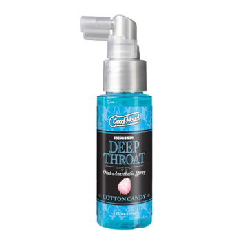 Спрей для глубокого минета Doc Johnson GoodHead DeepThroat Spray &ndash; Cotton Candy, 59 мл