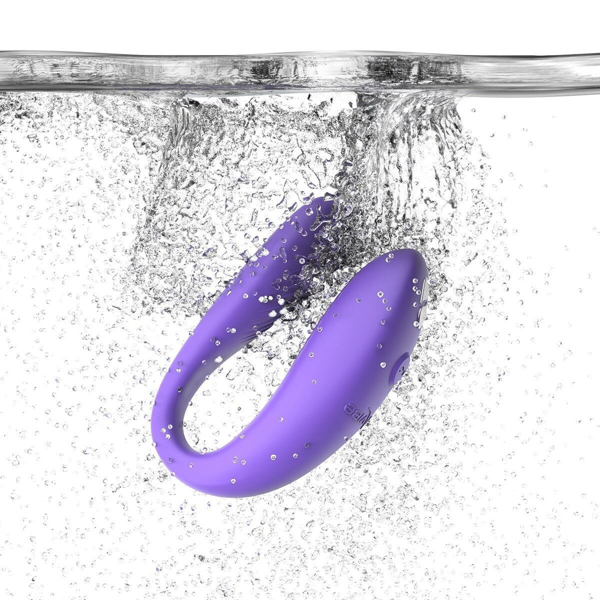 Смарт-вибратор для пар We-Vibe Sync GO Light Purple, тревел-кейс