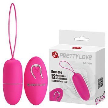 Виброяйцо Pretty Love Selkie Vibrating Egg Pink