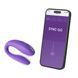 Смарт-вибратор для пар We-Vibe Sync GO Light Purple, тревел-кейс