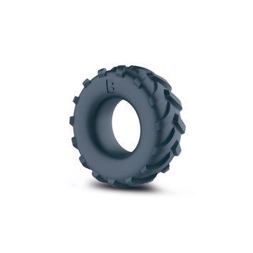 Эрекционное кольцо-шина Boners Tire Cock Ring &ndash; Grey, внутренний диаметр 2,5 см